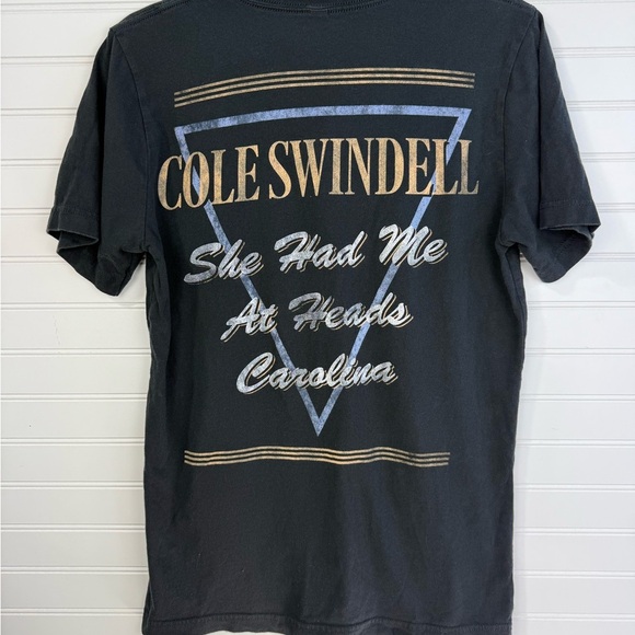 Cole Swindell women’s faded black graphic tshirt. Size M. (Bella canvas tshirt) - Picture 2 of 4